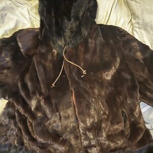 MINK FEMALE FUR COAT